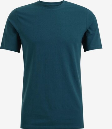 T-Shirt WE Fashion en bleu : devant