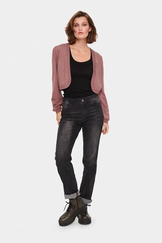 SAINT TROPEZ Knit Cardigan 'Mila' in Pink