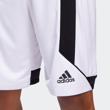 ADIDAS SPORTSWEAR Loose fit Workout Pants 'Creator 365' in White
