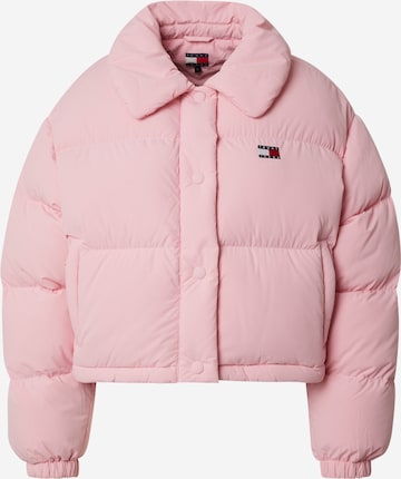 Tommy Jeans - Chaqueta de invierno en rosa: frente