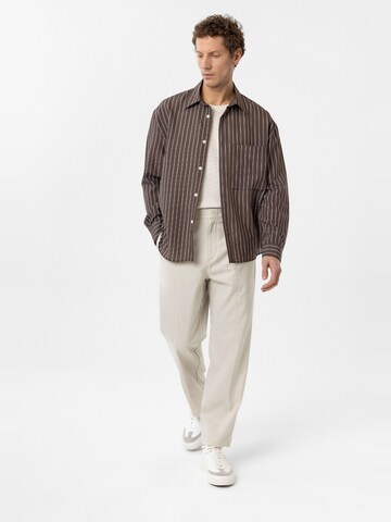 Antioch Regular fit Button Up Shirt 'Ruby' in Brown