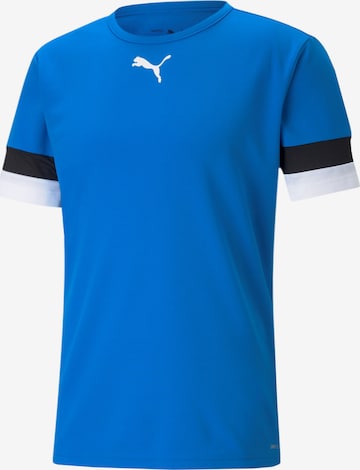 PUMA Performance Shirt 'TeamRISE' in Blue: front