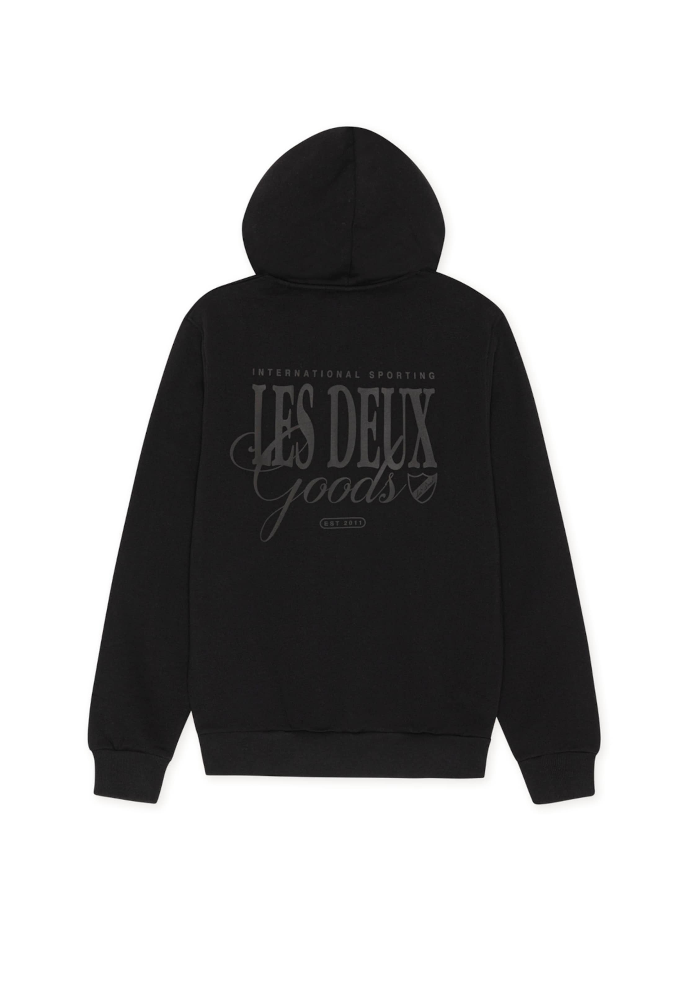 Les Deux - Sudadera 'Goods' en negro
