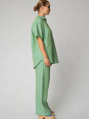 Résumé Comfort Fit Hemd 'Sacca' in Grün