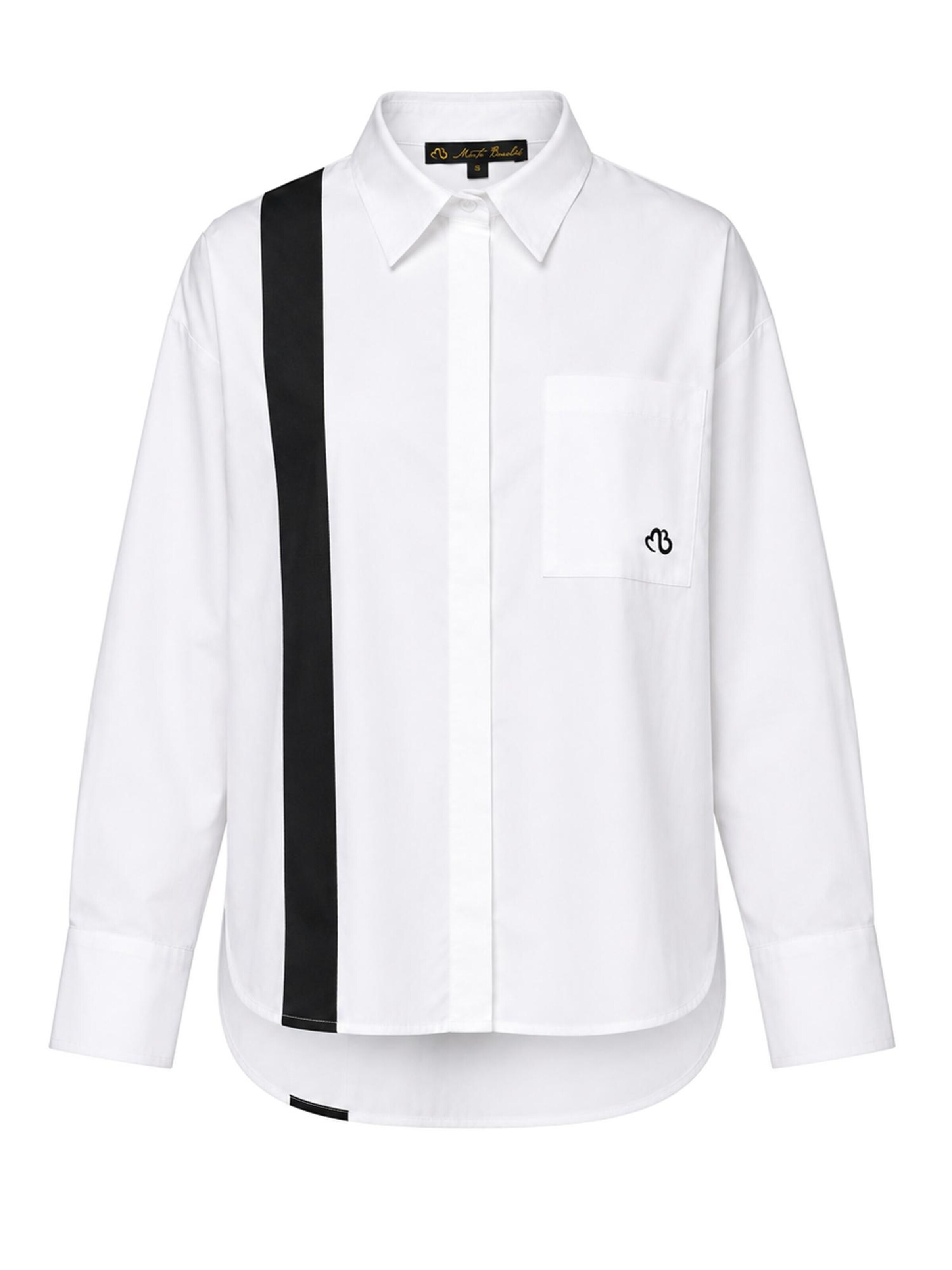 Camicia da donna di MB by Marta Buzolic in nero: frontale