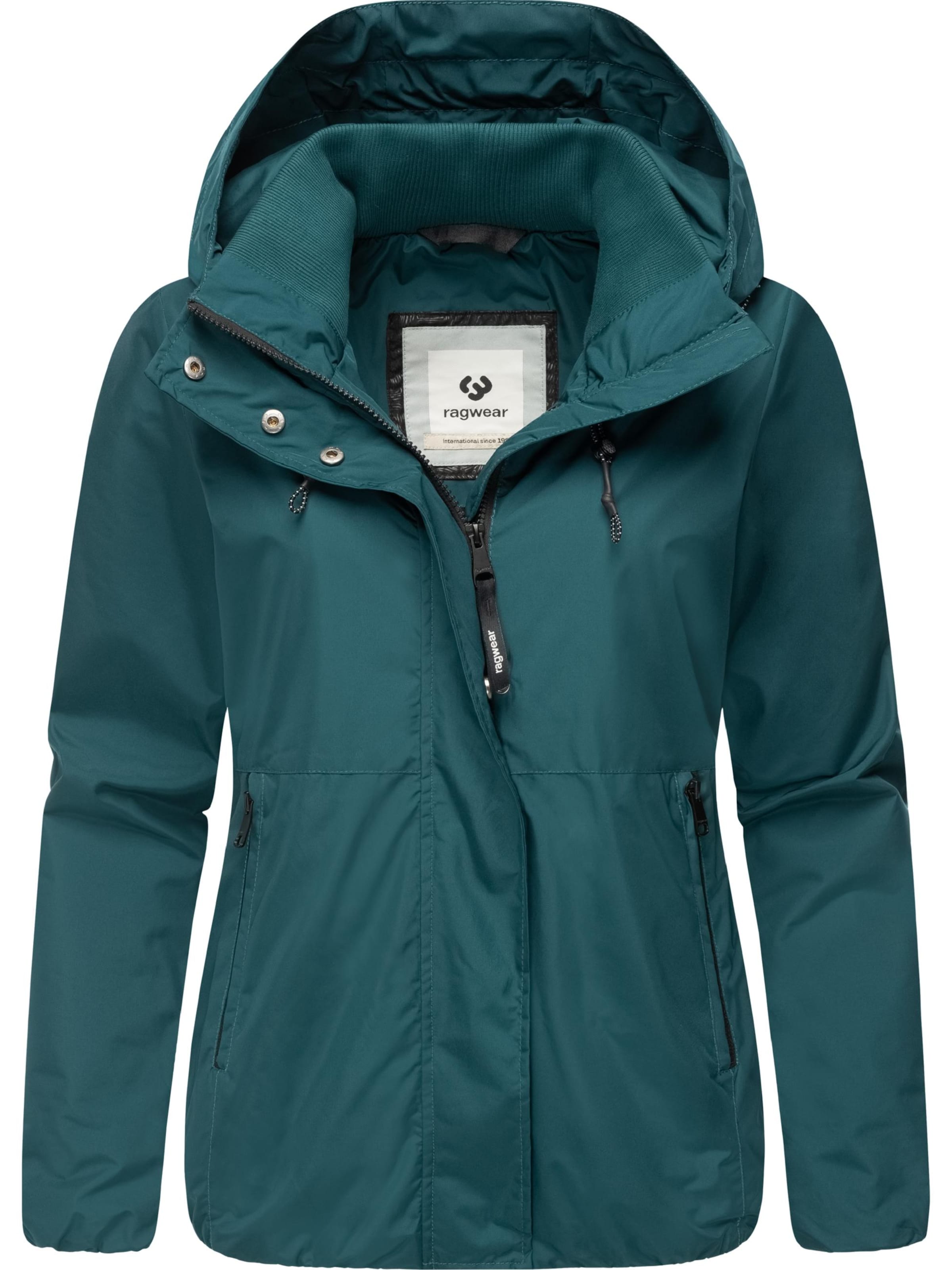 Ragwear Funkční bunda – zelená: přední strana