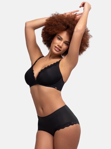 Dorina Háromszög Melltartó 'ALANA' - fekete