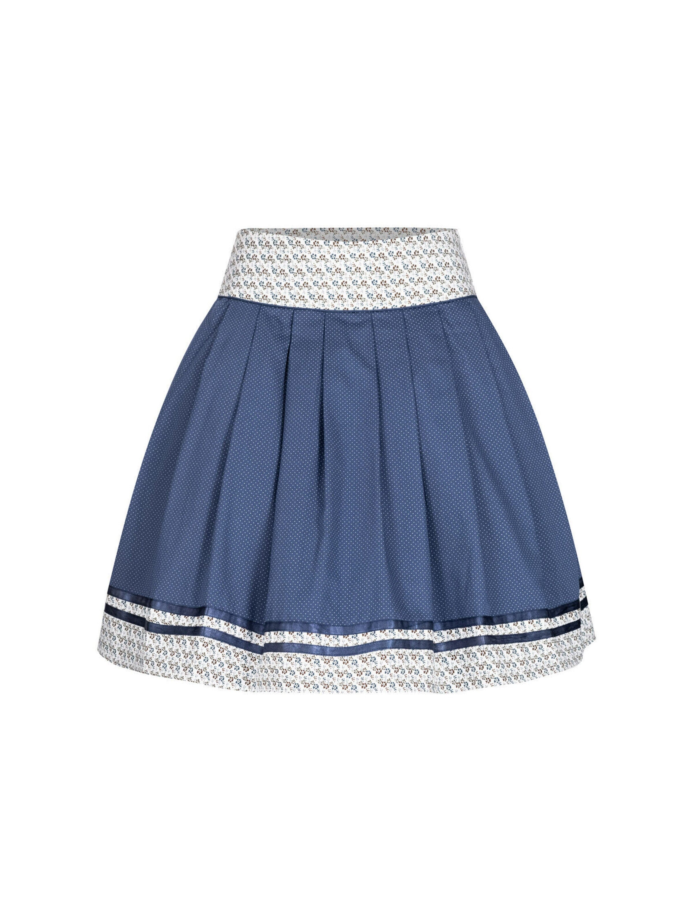 Trachtenhof Nübler Dirndl 'Trachtenrock Gitta'‌‌‌‌‌‌‌ in 34 in blau, Produktansicht