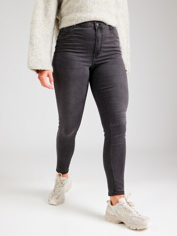 Skinny Jeans 'NMCALLIE' di Noisy May Curve in grigio: frontale