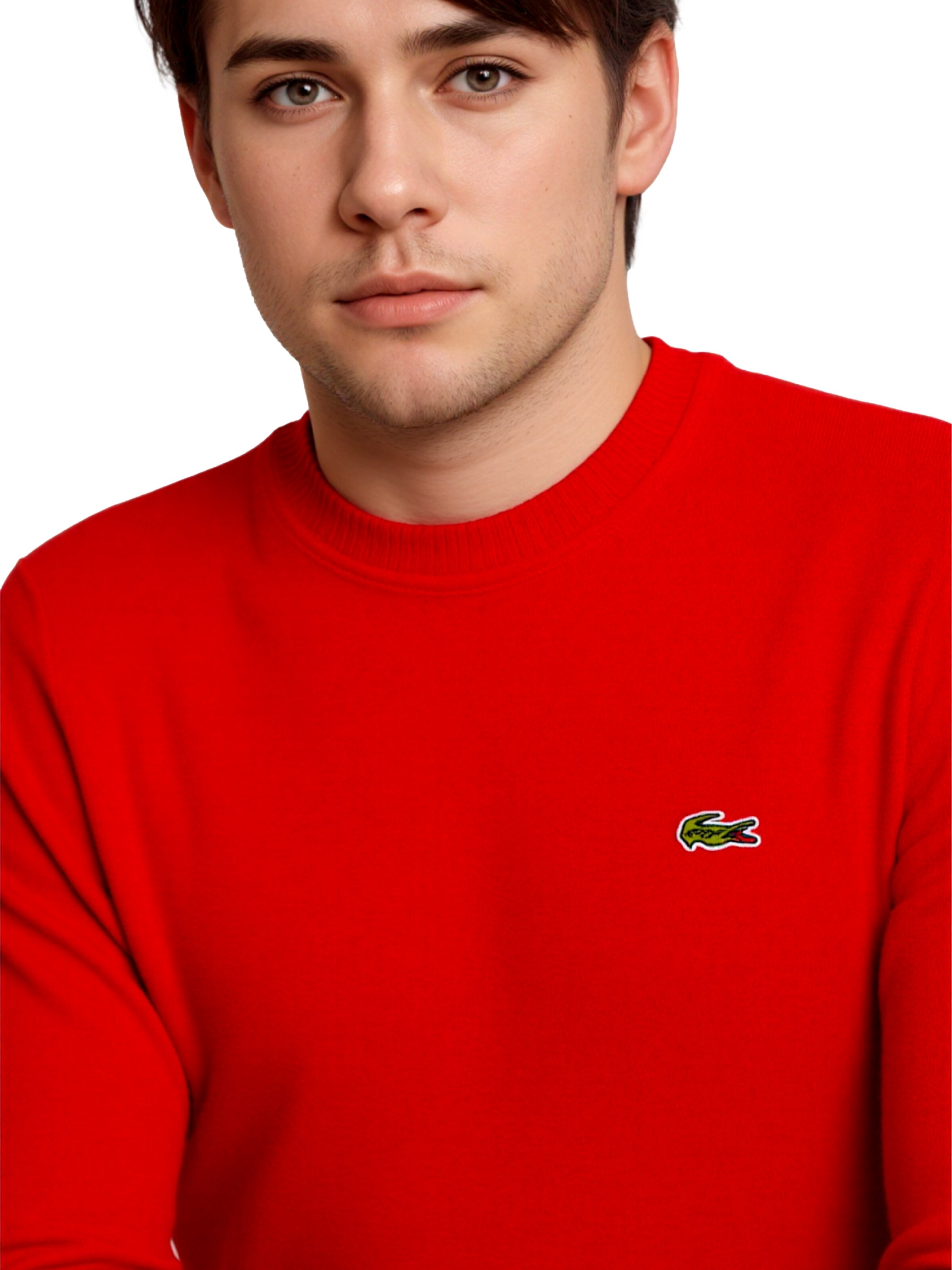 Pullover di LACOSTE in rosso
