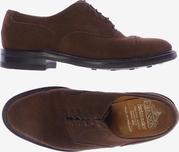 GRENSON Flats & Loafers in 38,5 in Brown: front