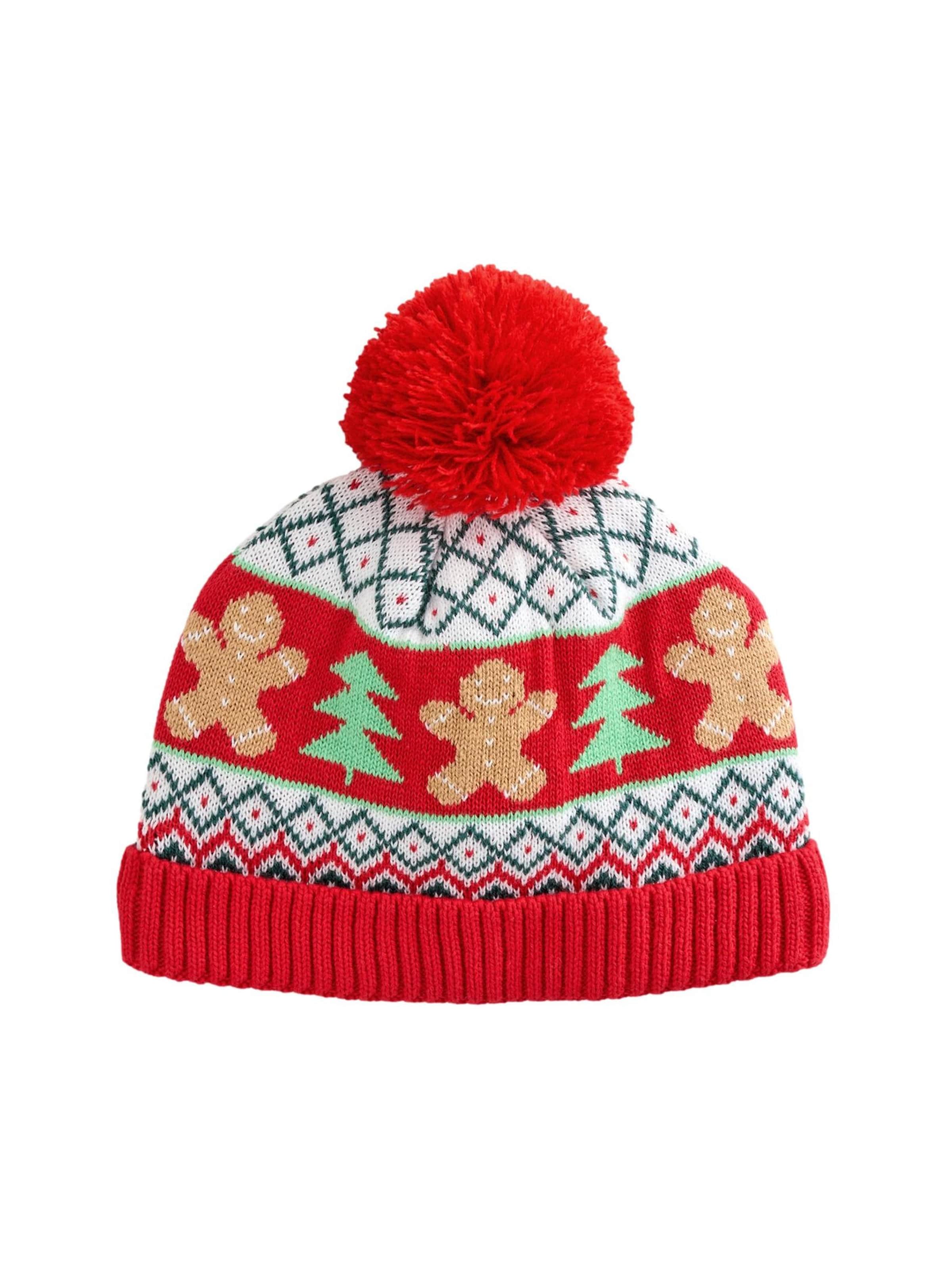 Next Hue i Brokade / lysegrøn / rød / hvid, Produktvisning