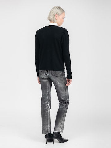 Influencer Knit cardigan in Black