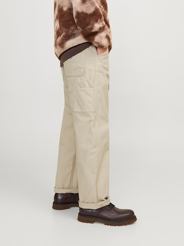 JACK & JONES Regular Housut 'Teddie' värissä beige