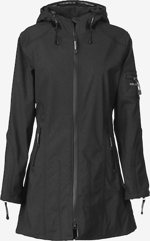 ILSE JACOBSEN Funktionsjacke 'Rain07' in Schwarz: Vorderseite