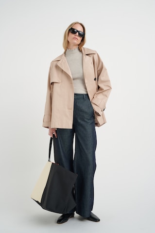 InWear Between-Seasons Coat 'Minona' in Beige