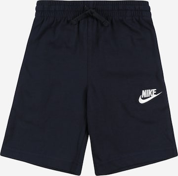 Nike Sportswear Regular Broek in Blauw: voorkant