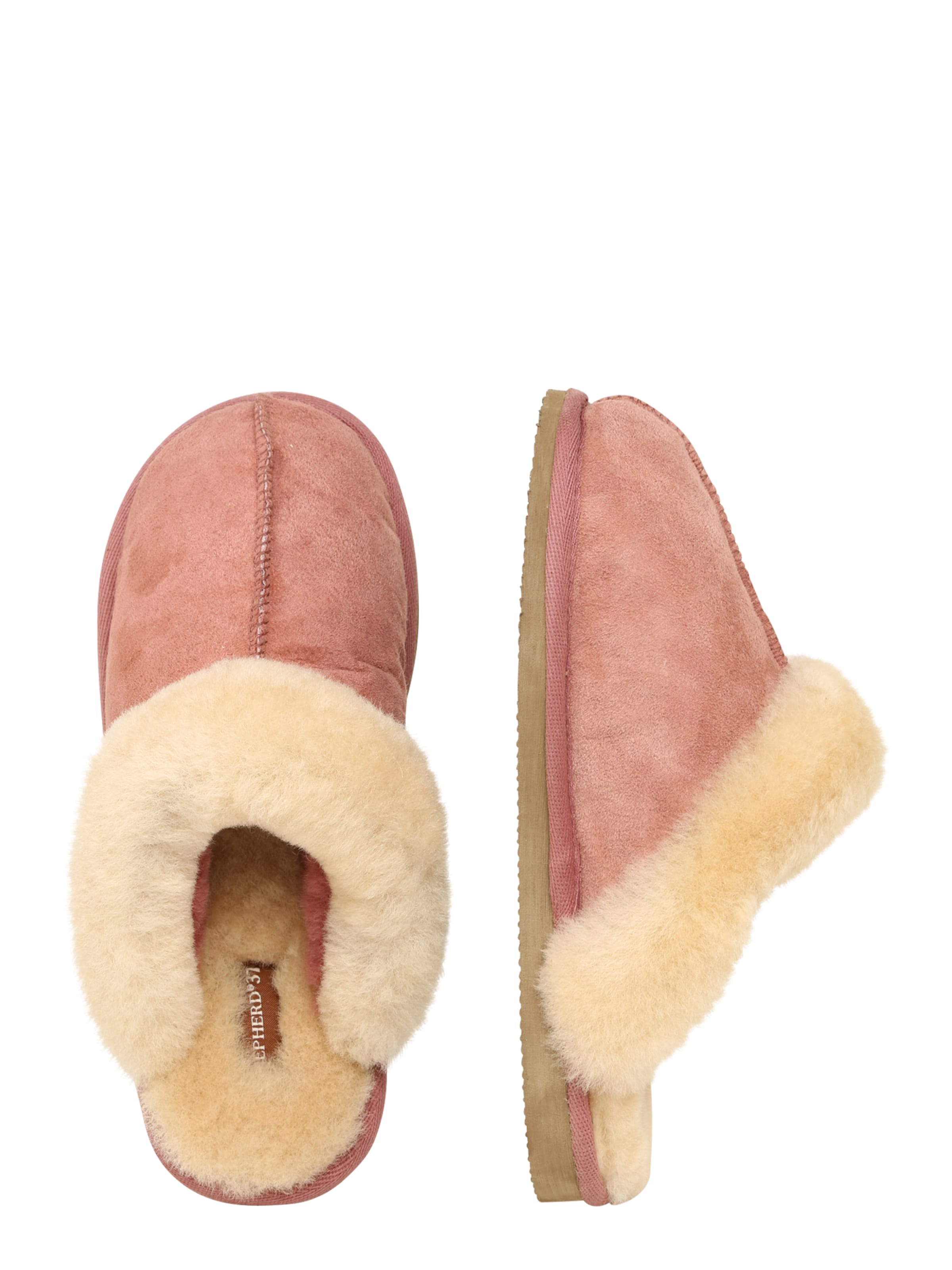 SHEPHERD Тапки 'Jessica' в Ярко-розовый