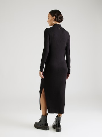 Rochie tricotat 'DALIA' de la Pepe Jeans pe negru