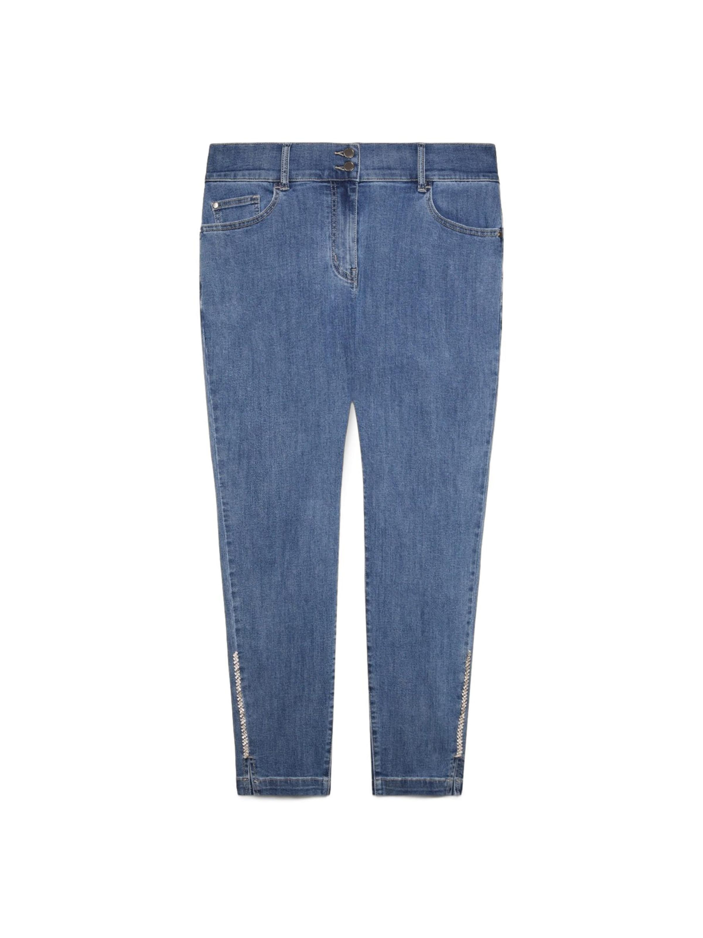 Fiorella Rubino Skinny Jeans in Blue: front