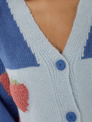 Hiccup Strickjacke in Blau