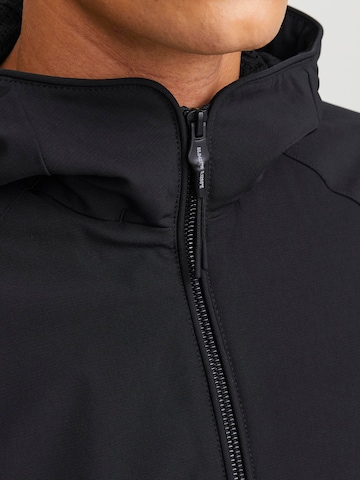 JACK & JONES Between-Season Jacket 'TRACK' in Black