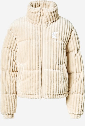 Karl Kani Between-Season Jacket in Beige: front