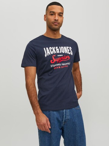 modvirke kartoffel jordskælv JACK & JONES Bluser & t-shirts i Navy | ABOUT YOU