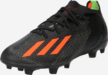 ADIDAS PERFORMANCE Soccer Cleats 'X Speedportal.2  Boots Firm Ground' in Black: front