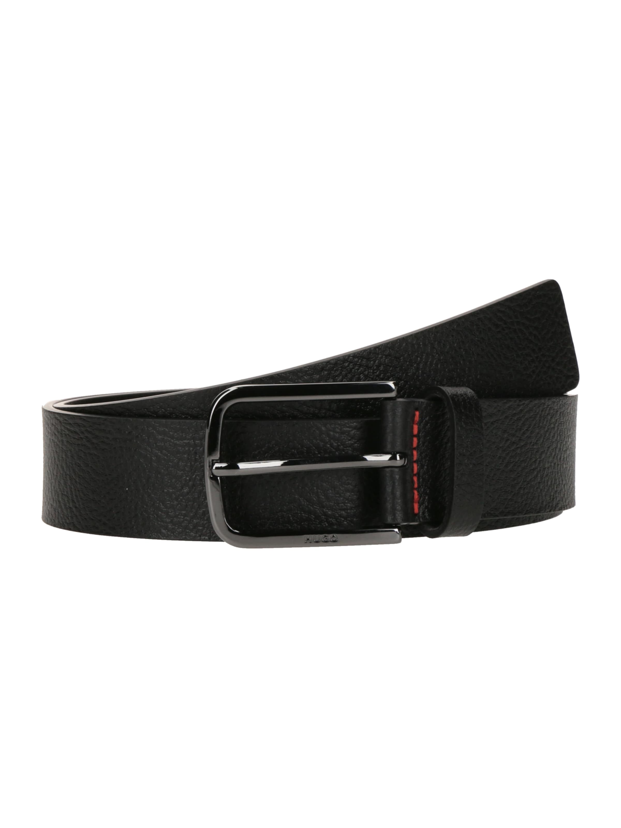 HUGO Belt in Black: front