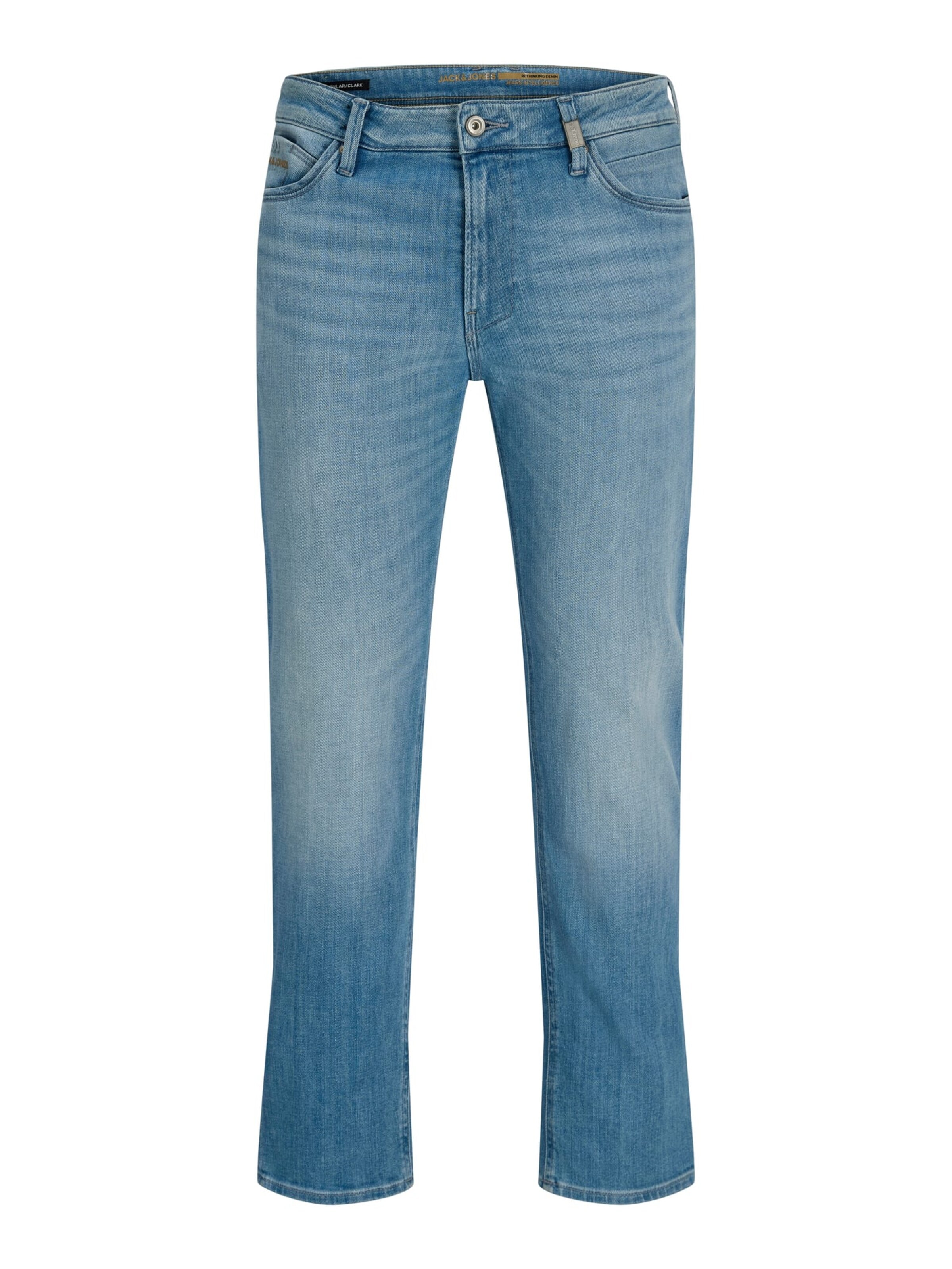 JACK & JONES Baggy Jeans 'Clark' in Blauw: voorkant