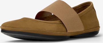 Ballerines à lanières 'Right Nina' CAMPER en marron : devant