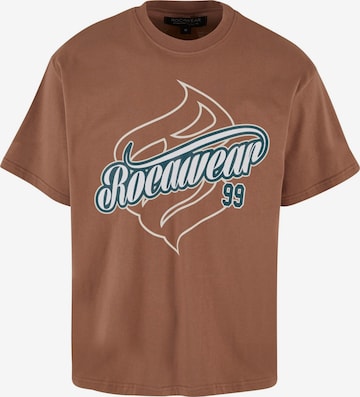 ROCAWEAR Shirt 'Luisville' in Brown: front