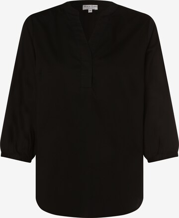 Marie Lund Blouse in Black: front