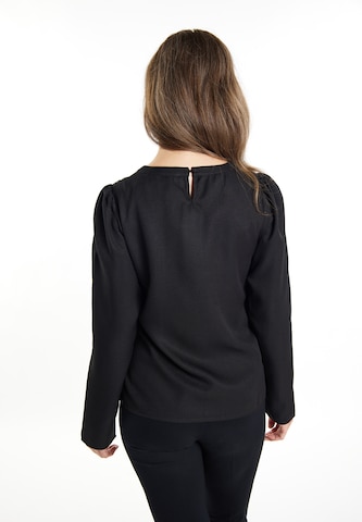 Usha Blouse in Zwart