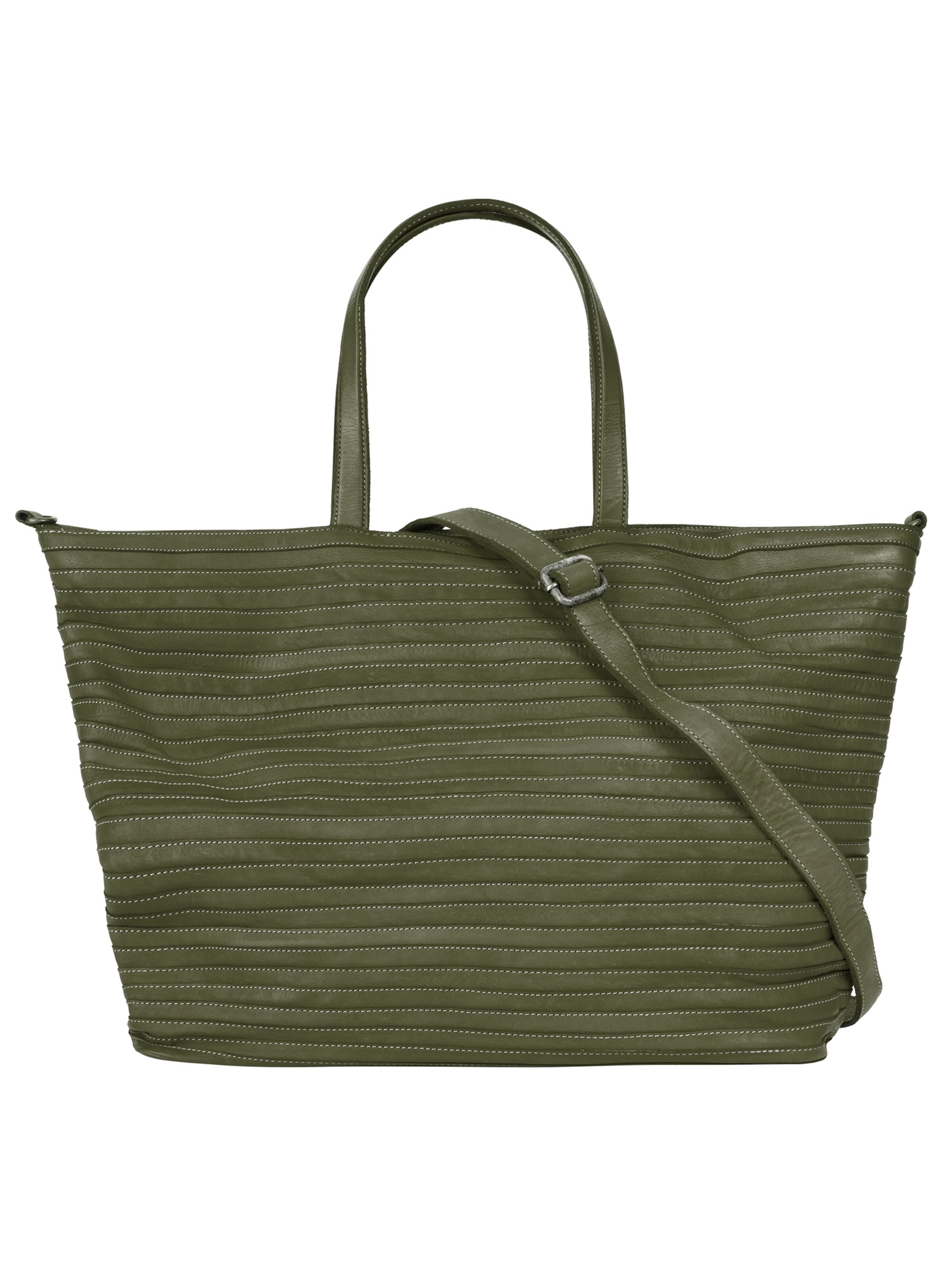 Cabas Samantha Look en vert : devant