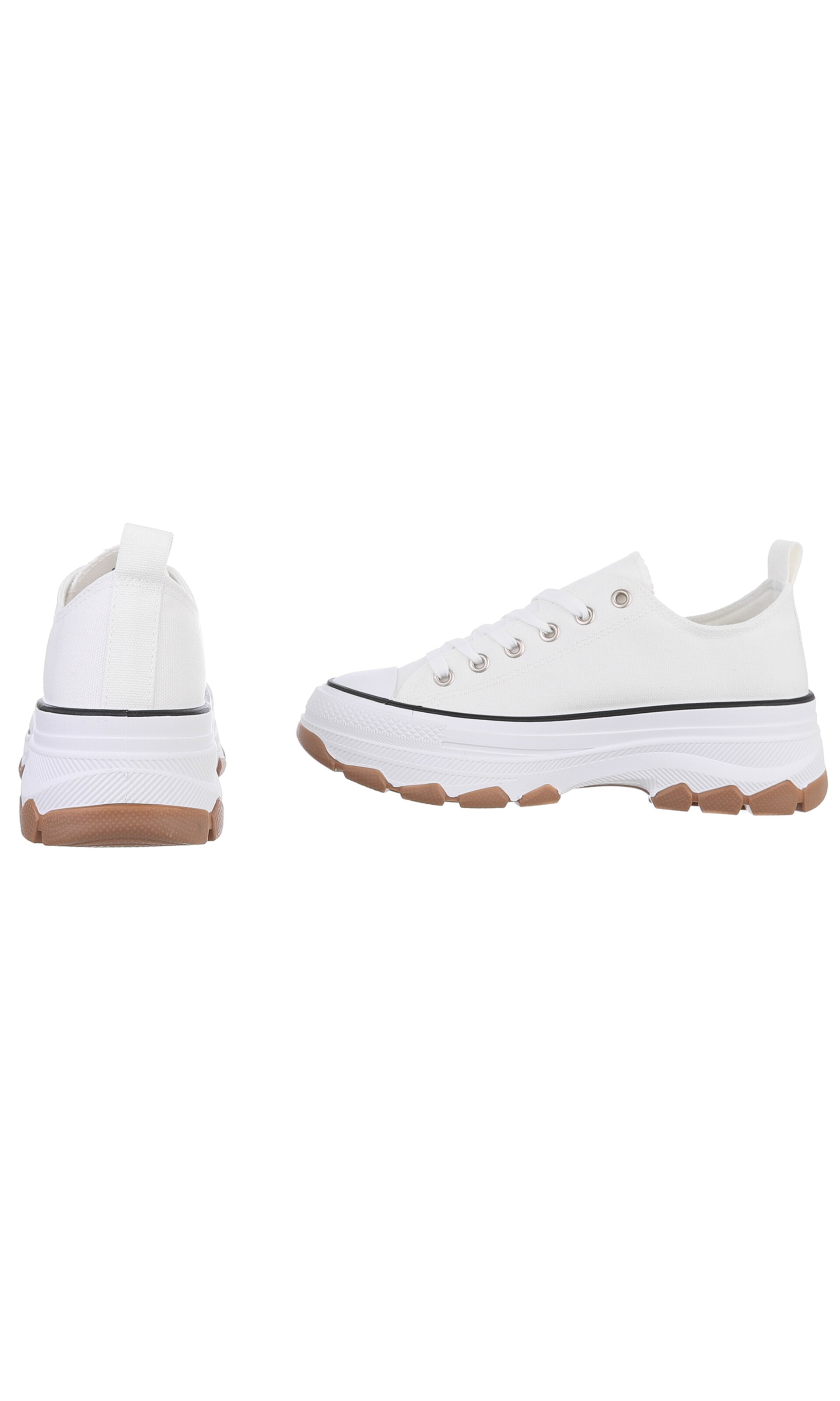 Ital-Design Sneaker in Weiß