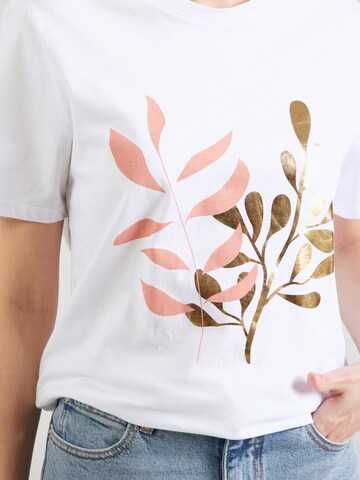 T-shirt 'VISTACEY' VILA en blanc