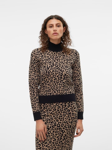 Pulover de la VERO MODA pe bej: față