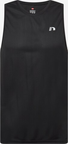 Newline Sporttop in Schwarz: predná strana