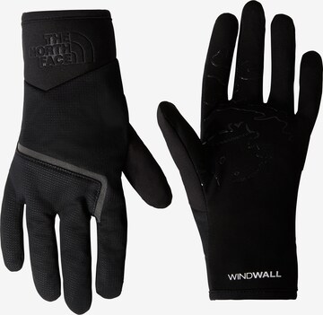 THE NORTH FACE Athletic Gloves 'ETIP CLOSEFIT' in Black: front