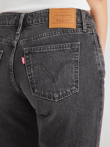 LEVI'S ® Regular Jeans 'Low Straight' in Zwart