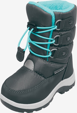 Bottes de neige PLAYSHOES en bleu : devant