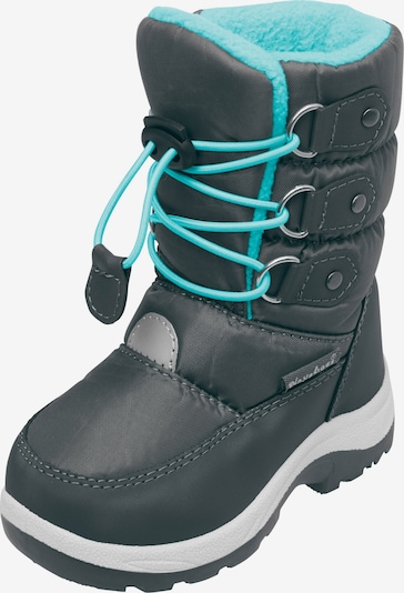 PLAYSHOES Čizme za snijeg u tirkiz / crna, Pregled proizvoda