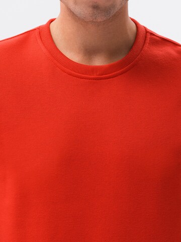 Sweat-shirt 'B978' Ombre en rouge