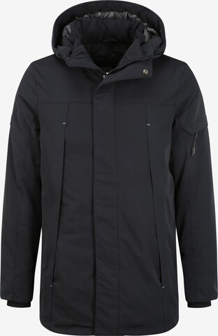 INDICODE JEANS Between-Seasons Parka 'Rader' in Black: front