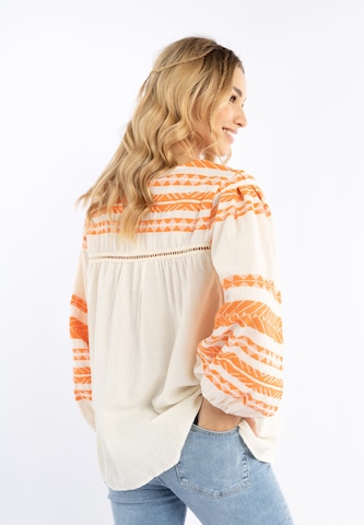 IZIA Blouse in Orange