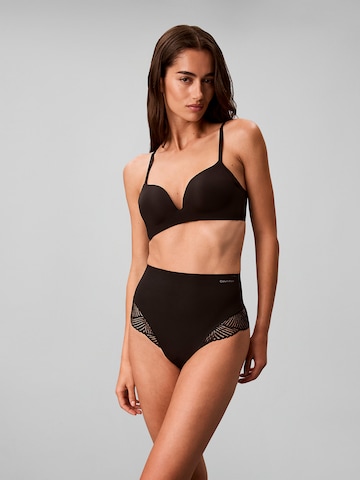 Slip scultant 'Perfectly Fit' Calvin Klein en noir : devant