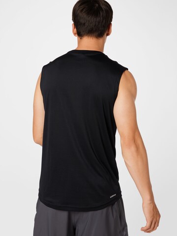 ADIDAS SPORTSWEAR Sportshirt 'Aeroready Designed To Move 3-Stripes' in Schwarz
