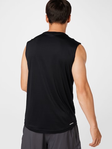 ADIDAS SPORTSWEAR Toiminnallinen paita 'Aeroready Designed To Move 3-Stripes' värissä musta
